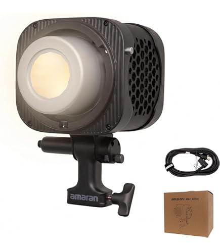 Amazon.com : Amaran Halo 60x Bi-Color LED Video Light, 63W Ultra